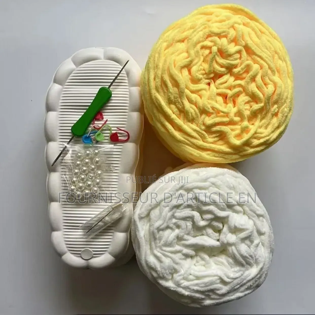Kit De Matériaux Pour Chaussons Crochetés
