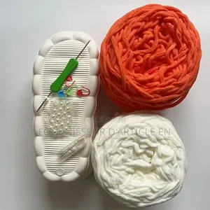 Kit De Matériaux Pour Chaussons Crochetés