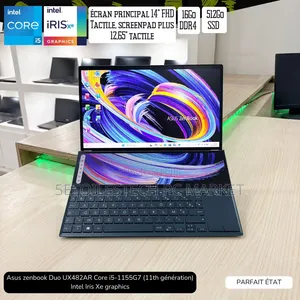 Nouveau Asus Zenbook Pro Duo 15 OLED 16GB Intel Core i5 SSD 512GB