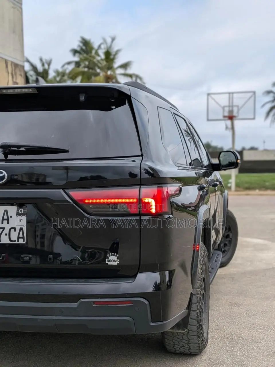 Toyota Sequoia 2025 Noir