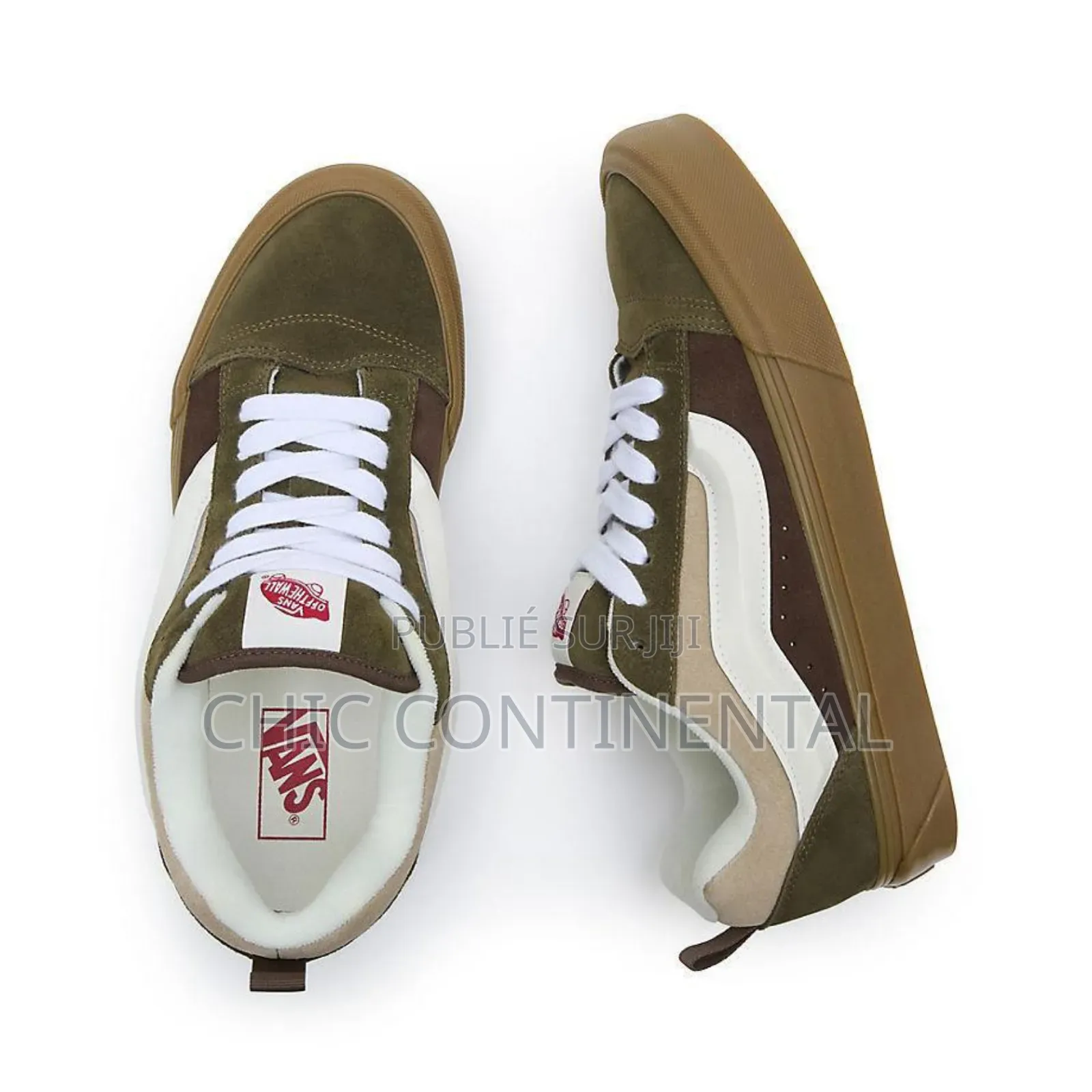 Vans Knu Skool a Semelle Simple Et Grosse