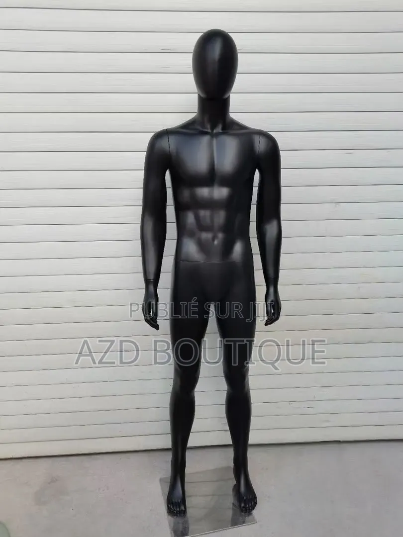 Mannequin Homme Qualité Supérieure (Noir Et Blanc)