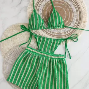 Ensemble Bikini Trois Pièces Simia Pour Femme.