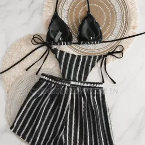 Ensemble Bikini Trois Pièces Simia Pour Femme.