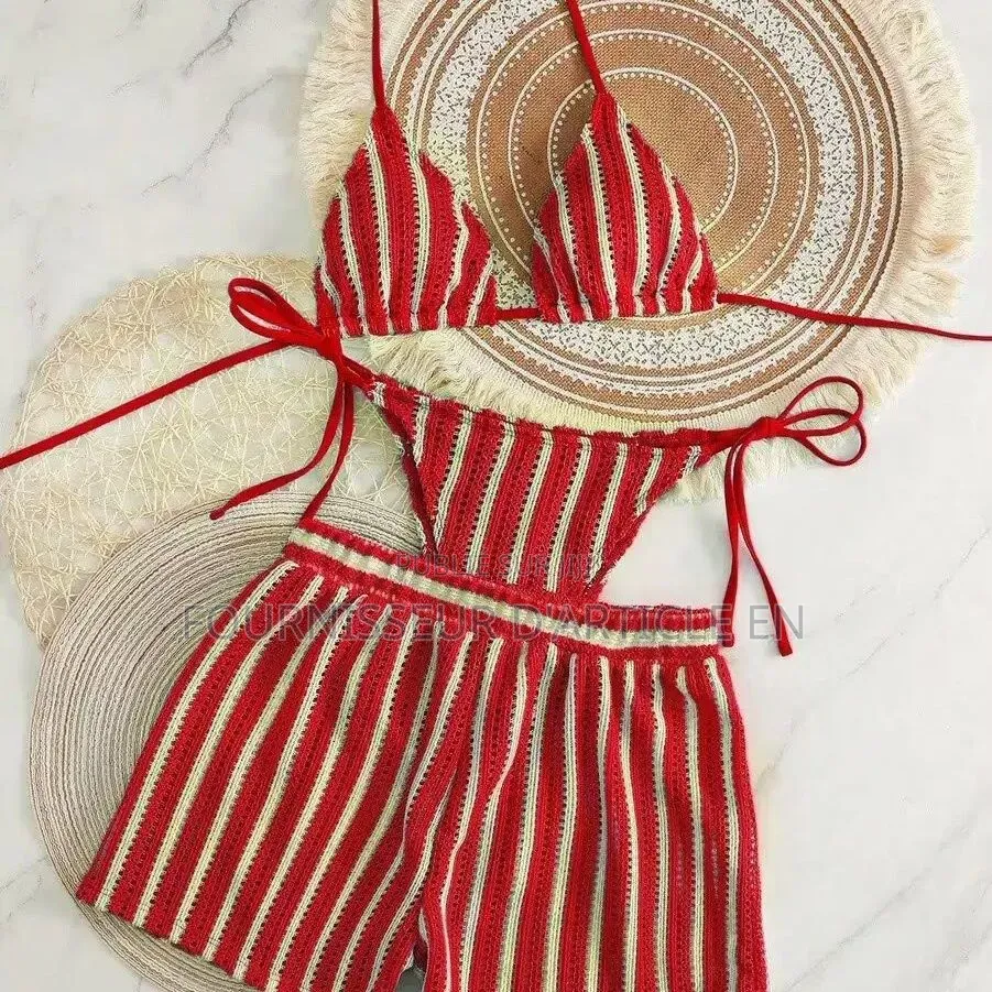 Ensemble Bikini Trois Pièces Simia Pour Femme.