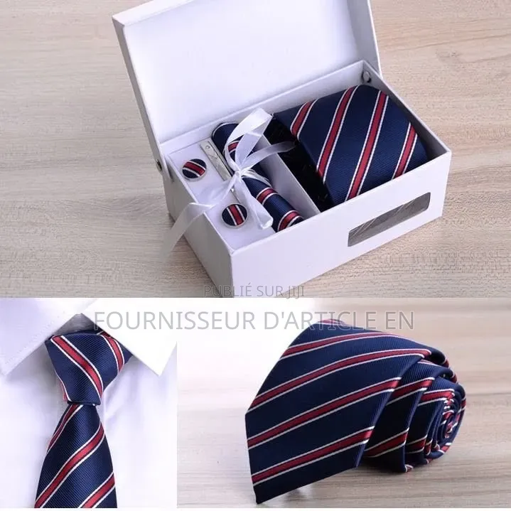 Kit Six Pièces De Cravate Haute Qualité Pour Homme