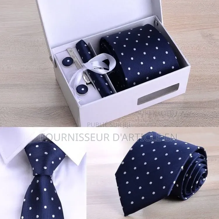Kit Six Pièces De Cravate Haute Qualité Pour Homme