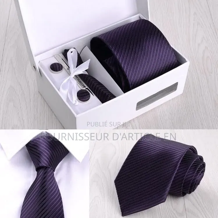 Kit Six Pièces De Cravate Haute Qualité Pour Homme