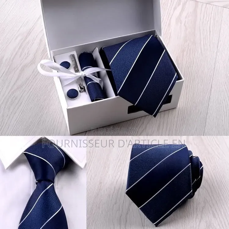 Kit Six Pièces De Cravate Haute Qualité Pour Homme