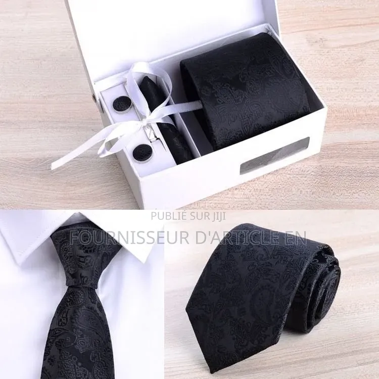 Kit Six Pièces De Cravate Haute Qualité Pour Homme