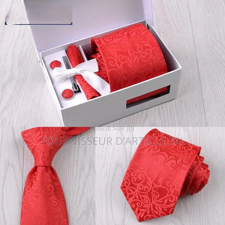 Kit Six Pièces De Cravate Haute Qualité Pour Homme