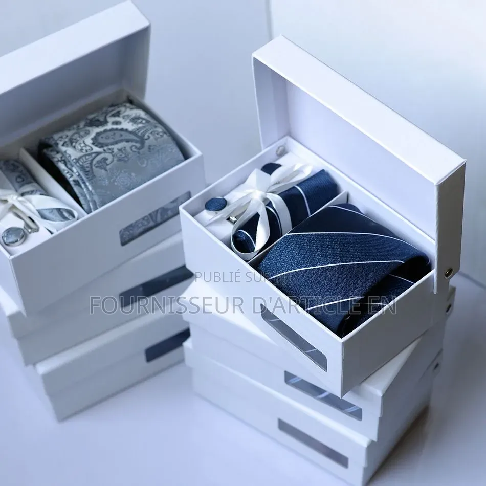 Kit Six Pièces De Cravate Haute Qualité Pour Homme