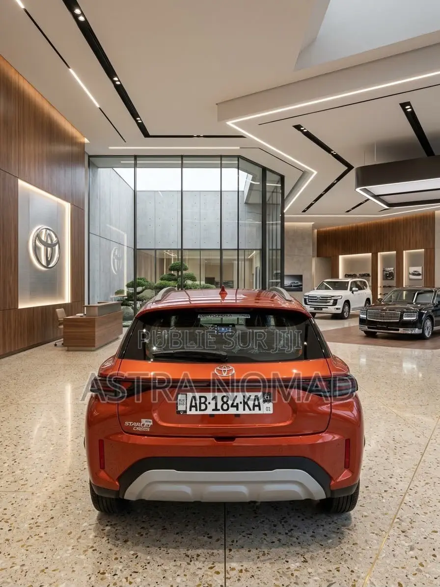 Nouveau Toyota Starlet 2025 Orange
