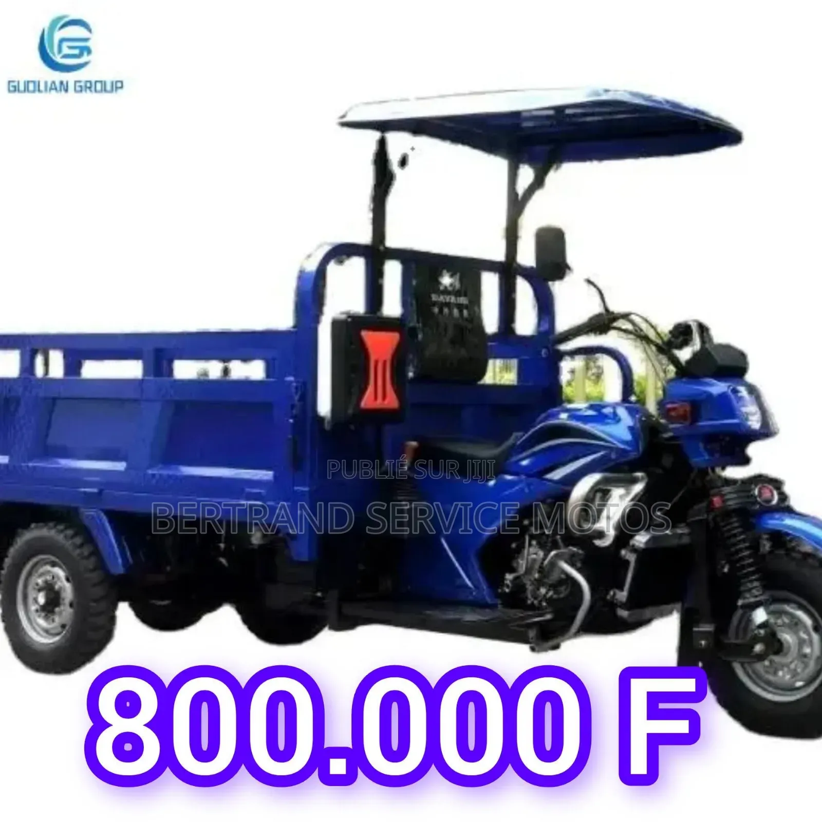 Nouveau Tricycle Ihemas 2026 Bleu
