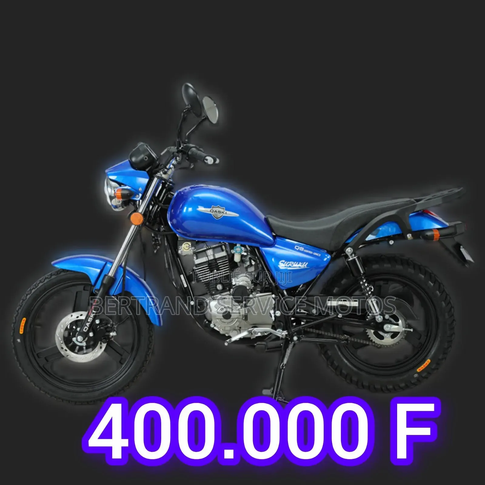 Nouveau Tricycle Ihemas 2026 Bleu