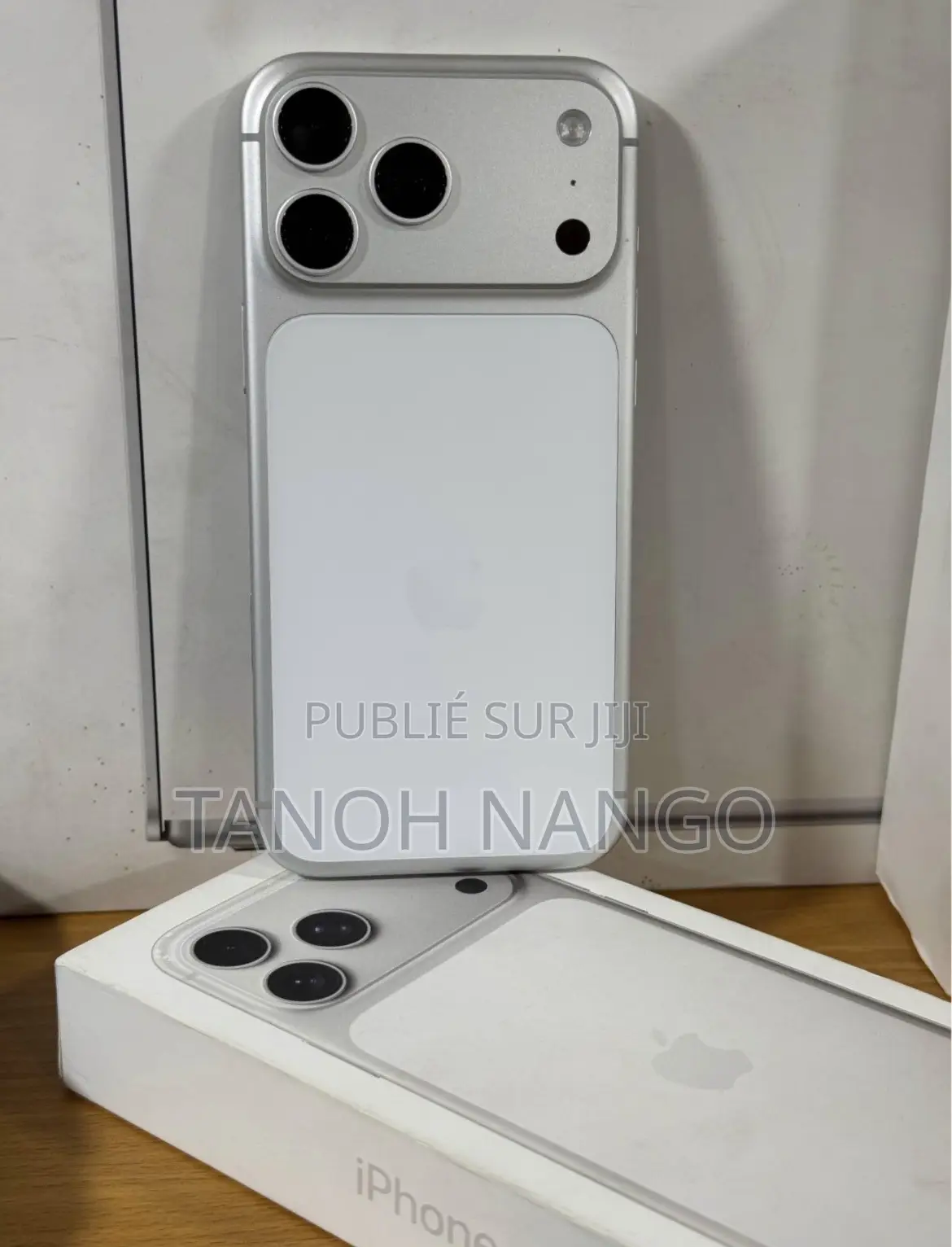 Pomme iPhone 17 Pro Max 256 GB Blanc
