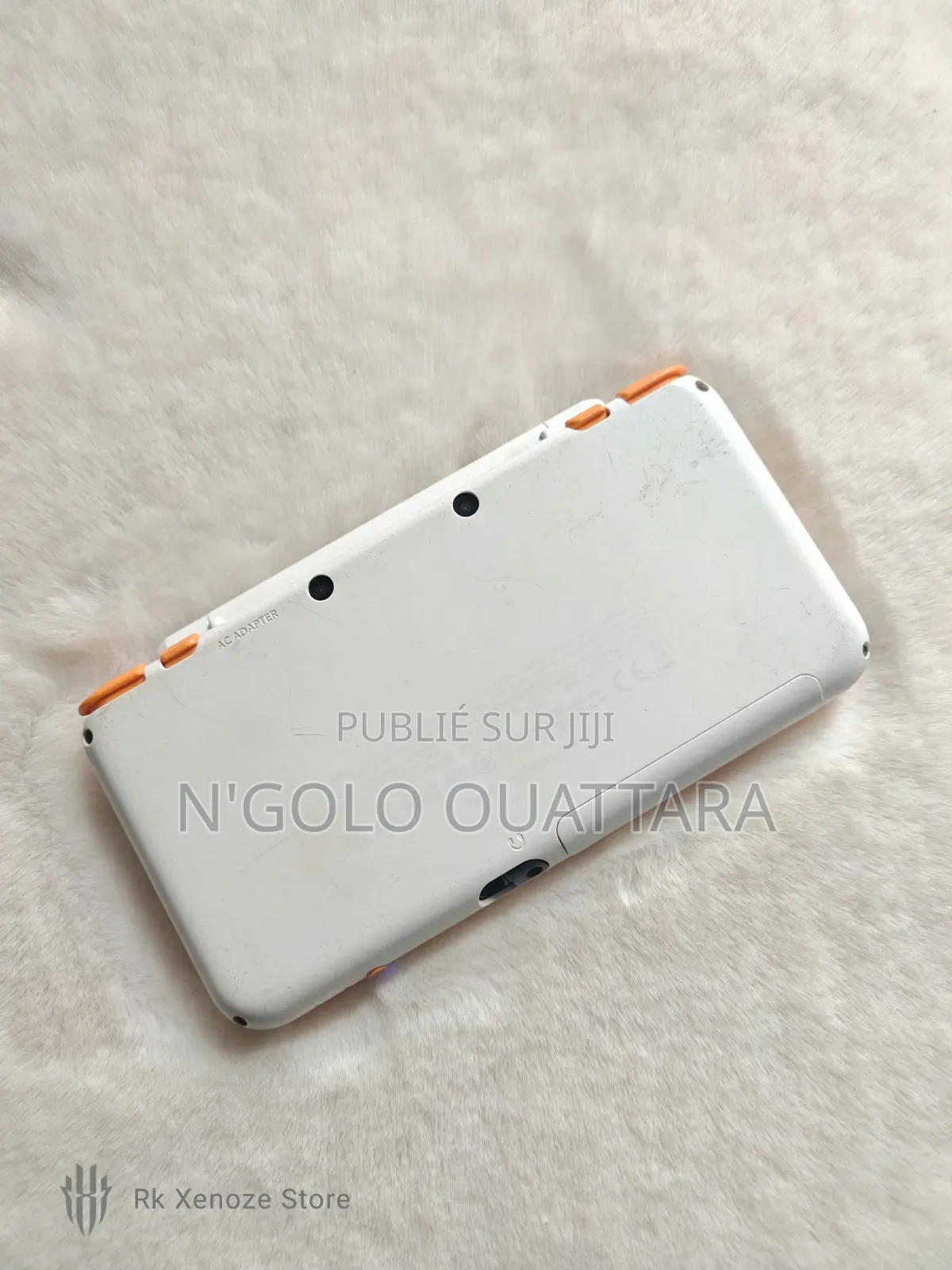 New 2ds XL Orange Cracker + Jeux