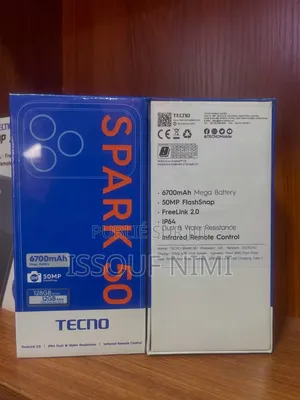 Nouveau Tecno Spark 50 128 GB Bleu