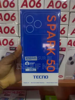 Nouveau Tecno Spark 50 128 GB Bleu