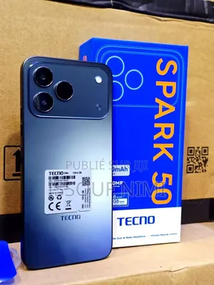 Nouveau Tecno Spark 50 128 GB Bleu