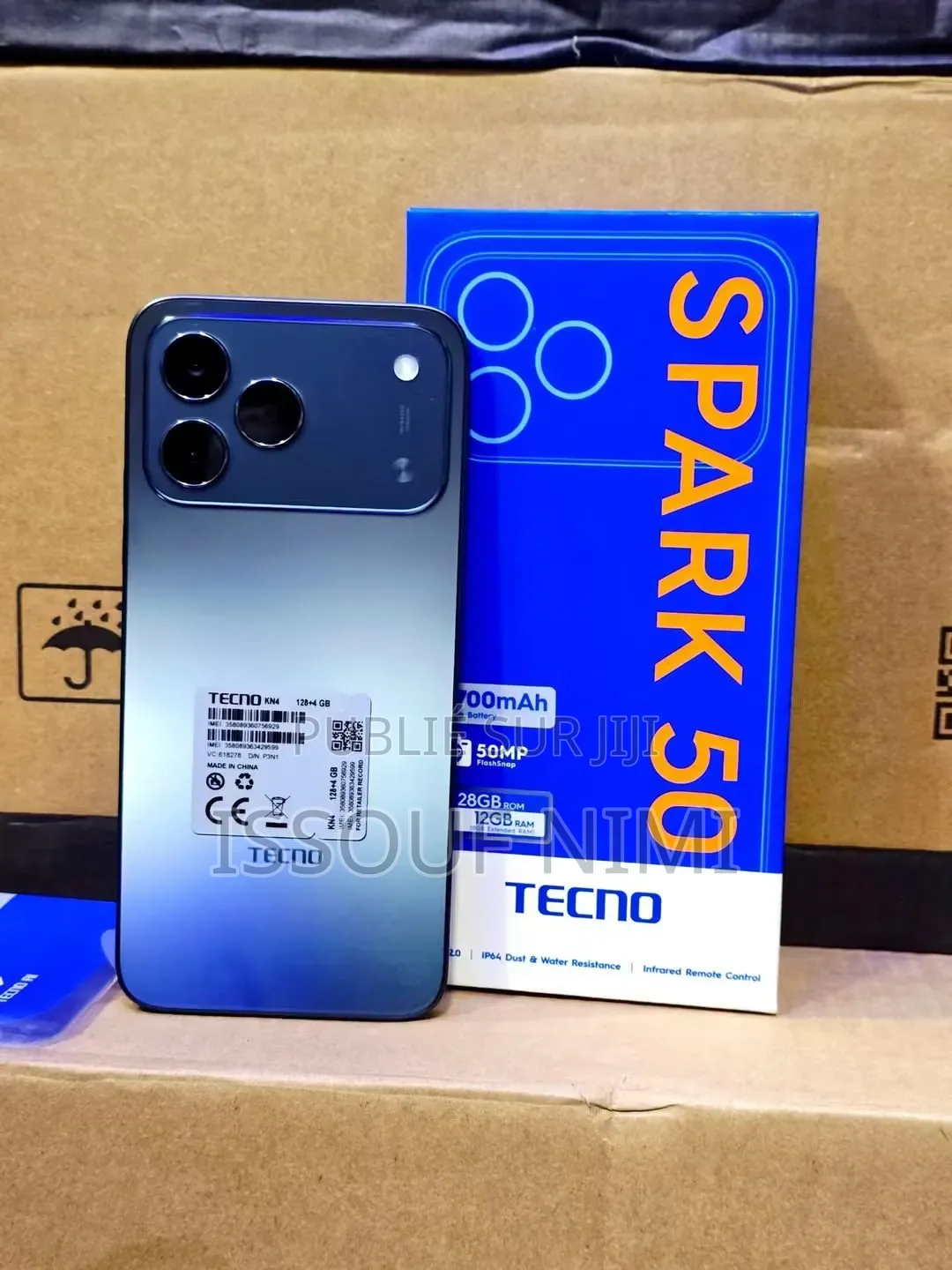 Nouveau Tecno Spark 50 128 GB Bleu
