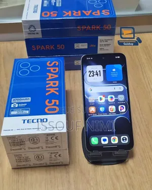 Nouveau Tecno Spark 50 128 GB Noir