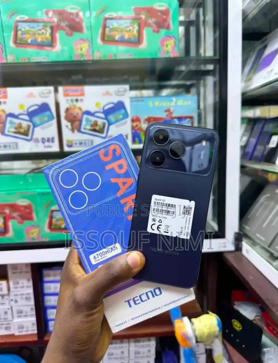 Nouveau Tecno Spark 50 128 GB Bleu