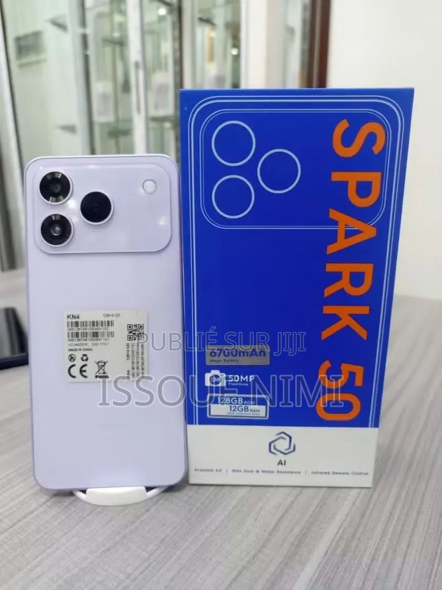 Nouveau Tecno Spark 50 128 GB Orange