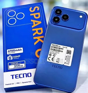 Nouveau Tecno Spark 50 128 GB Bleu