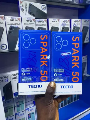 Nouveau Tecno Spark 50 128 GB Bleu