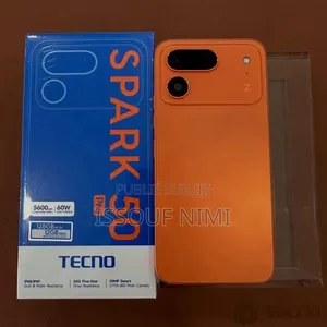 Nouveau Tecno Spark 50 Pro 256 GB Orange