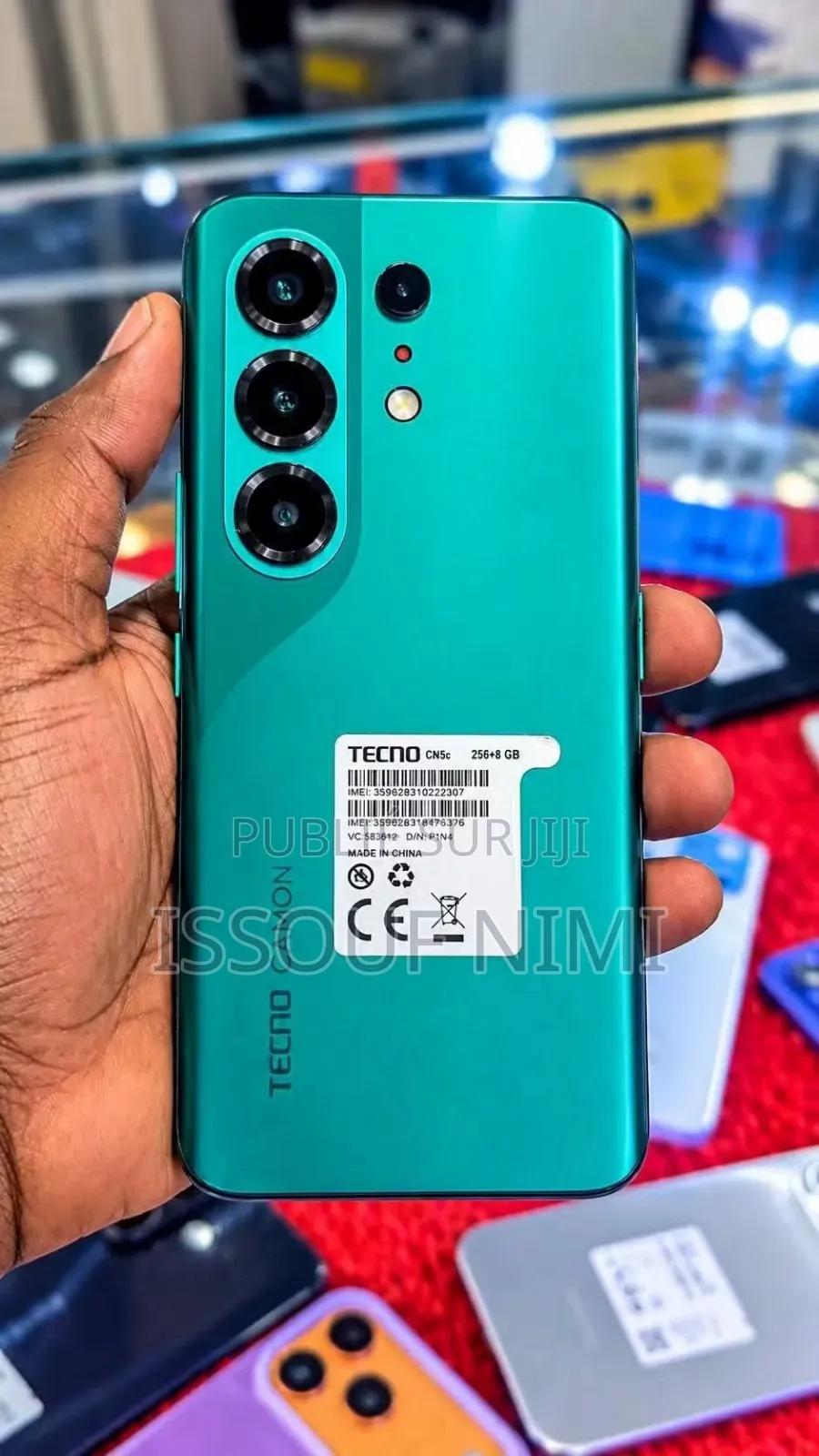 Nouveau Tecno Camon 50 Pro 256 GB Vert