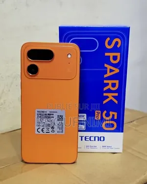 Nouveau Tecno Spark 50 128 GB Orange