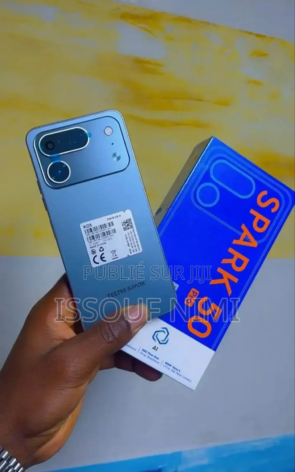 Nouveau Tecno Spark 50 Pro 256 GB Bleu