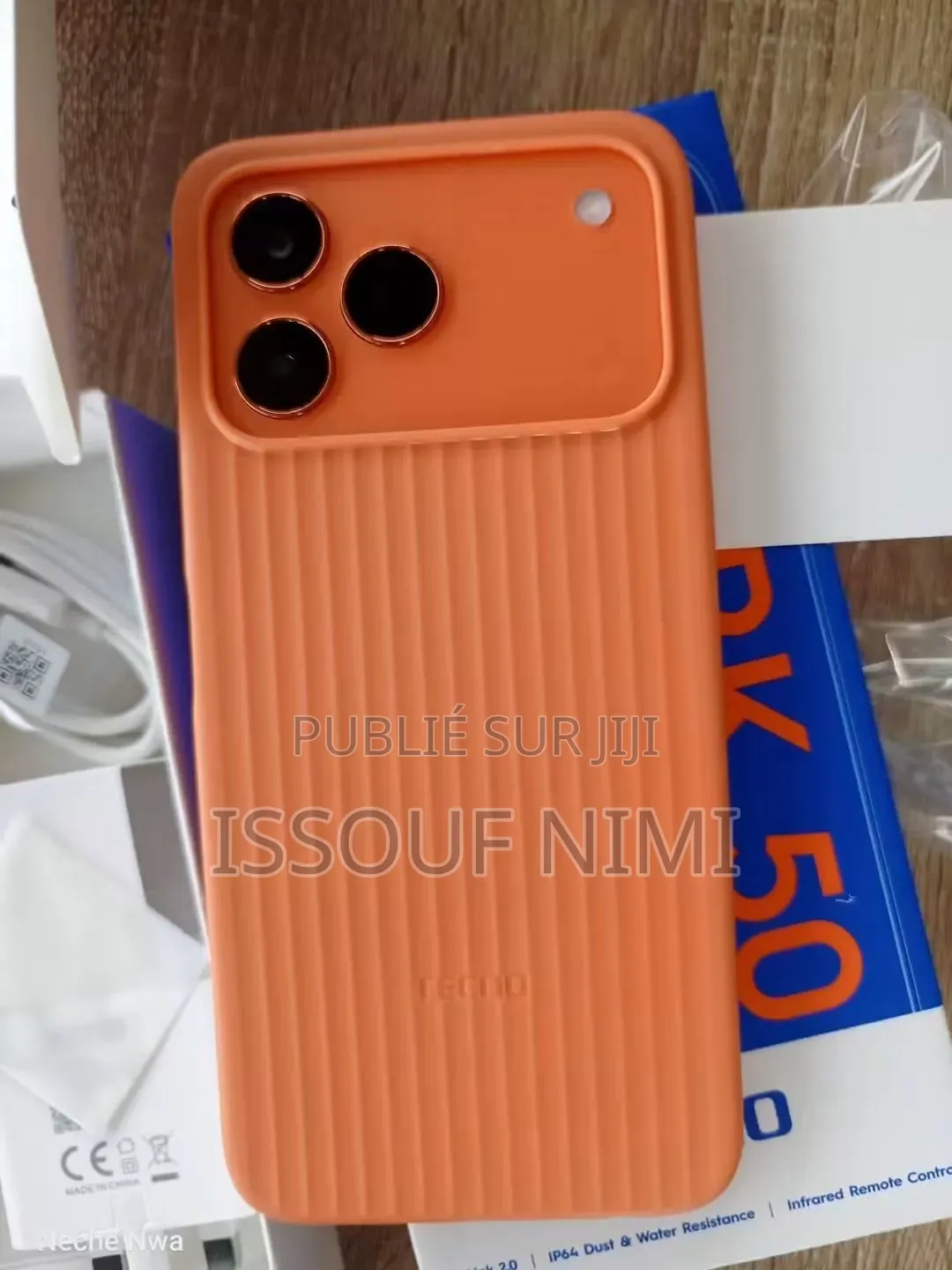 Nouveau Tecno Spark 50 128 GB Orange