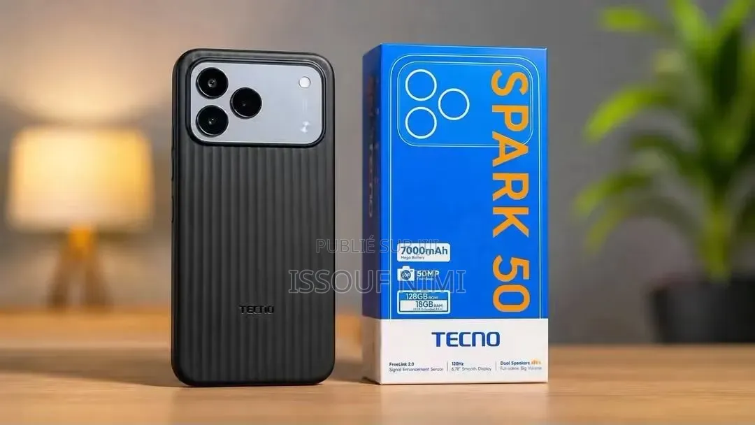 Nouveau Tecno Spark 50 128 GB Orange