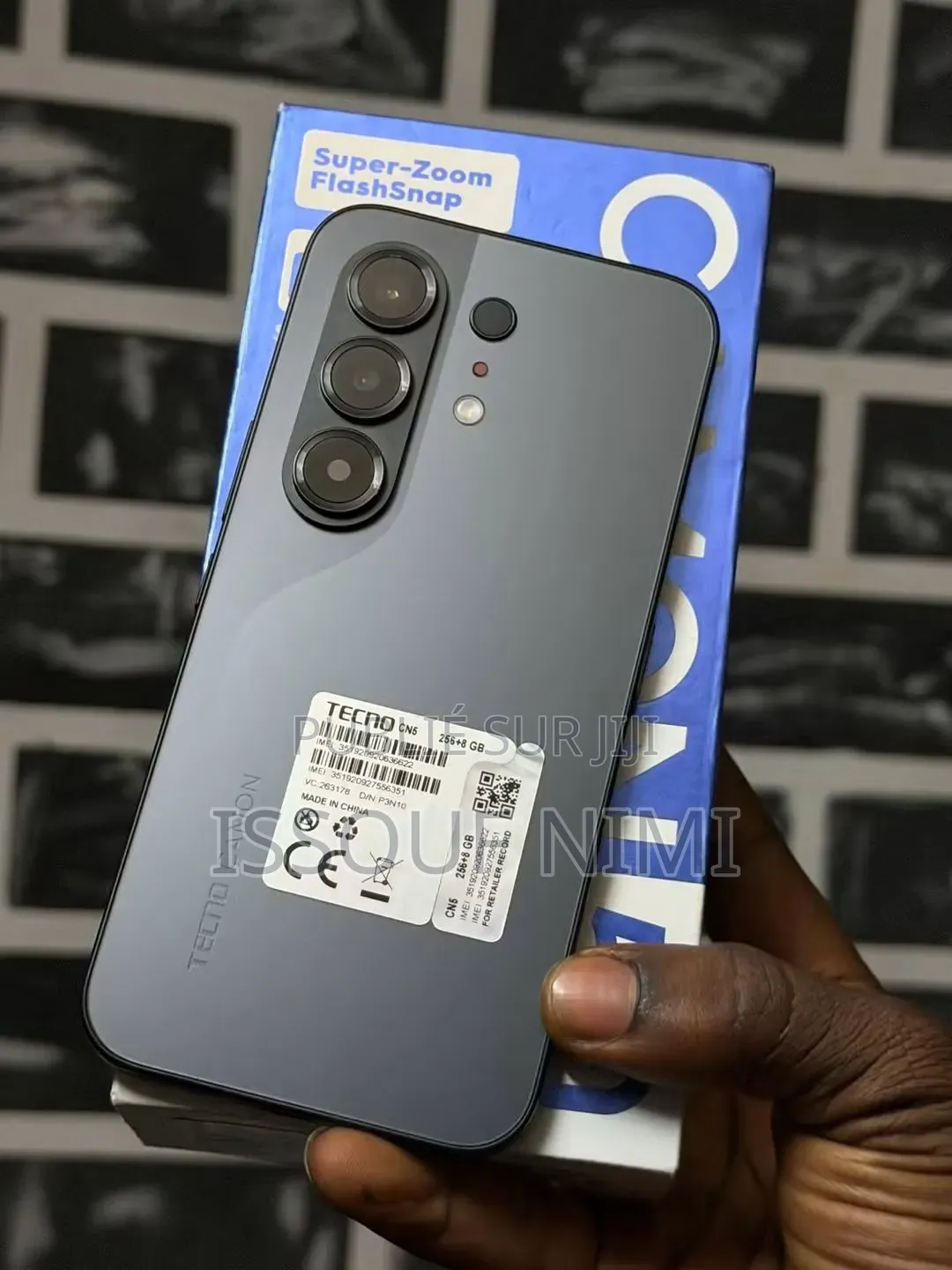 Nouveau Tecno Camon 50 256 GB Graphite