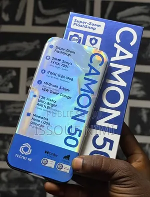 Nouveau Tecno Camon 50 256 GB Graphite