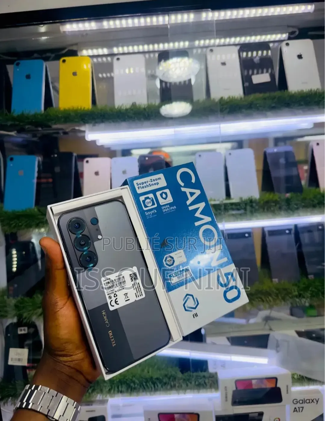 Nouveau Tecno Camon 50 256 GB Gris