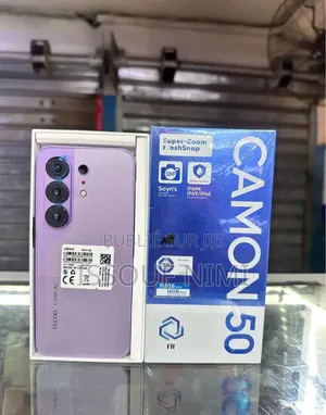 Nouveau Tecno Camon 50 256 GB Violet