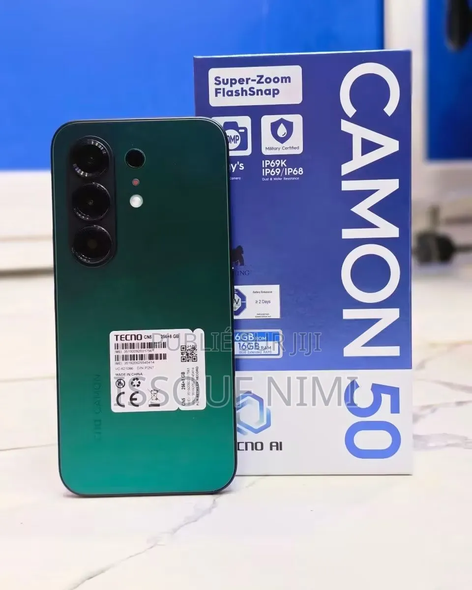 Nouveau Tecno Camon 50 256 GB Violet