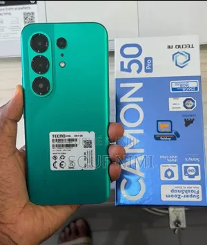 Nouveau Tecno Camon 50 Pro 256 GB Argenté
