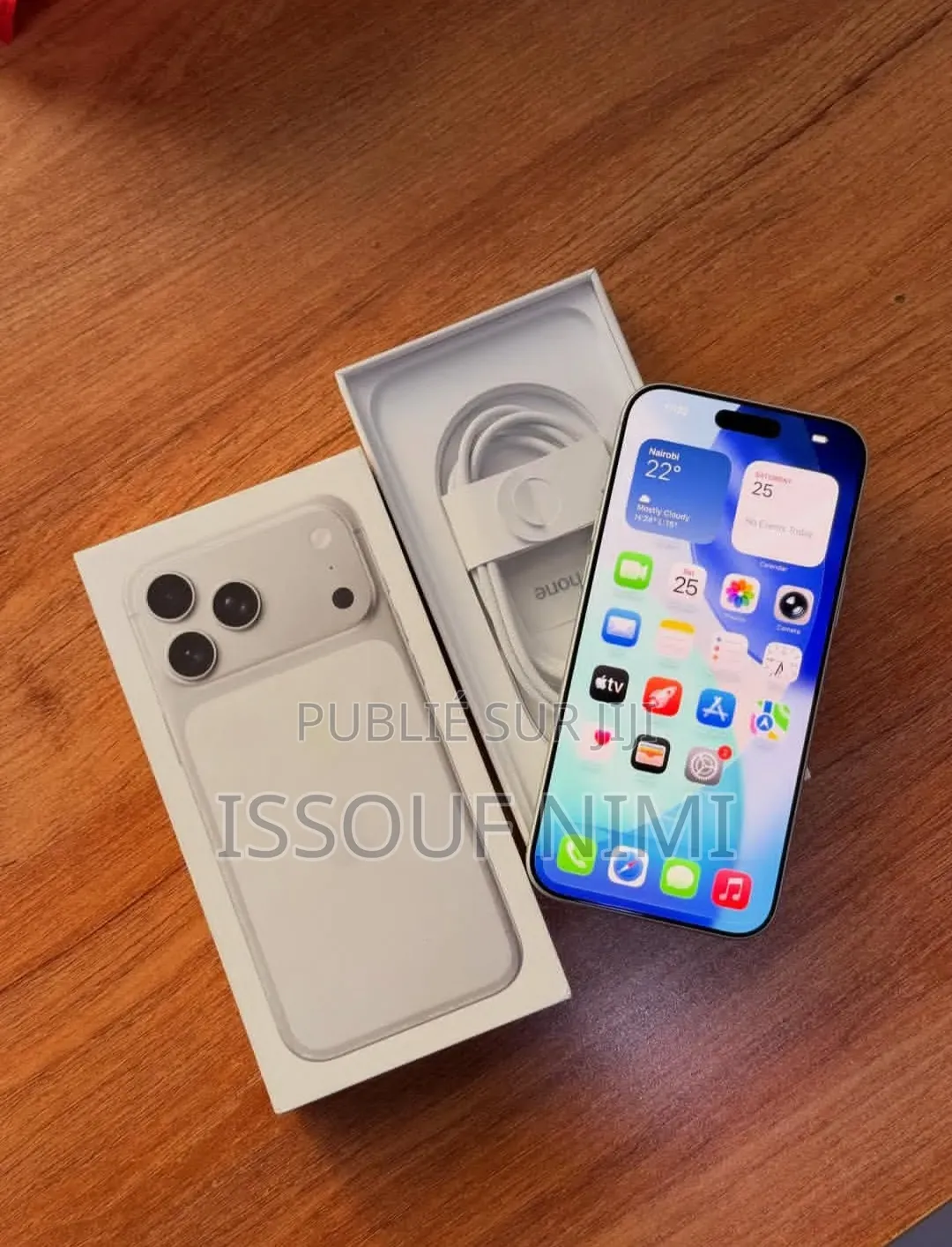 Nouveau Apple iPhone 17 Pro Max 512 GB Blanc