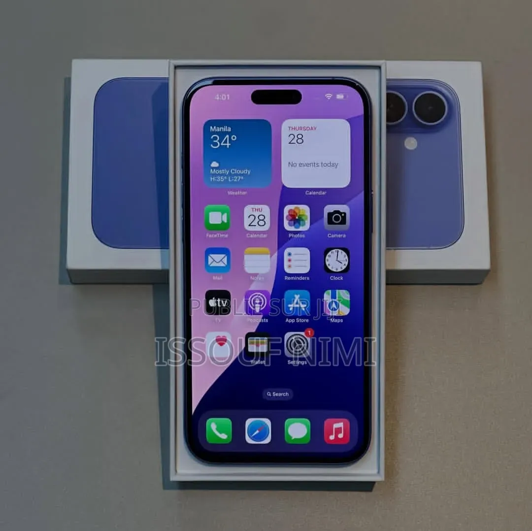 Nouveau Apple iPhone 16 Plus 512 GB Bleu
