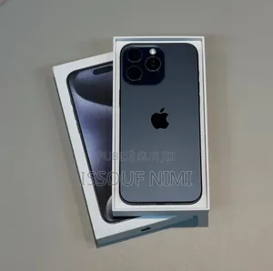Nouveau Apple iPhone 15 Pro Max 512 GB Noir