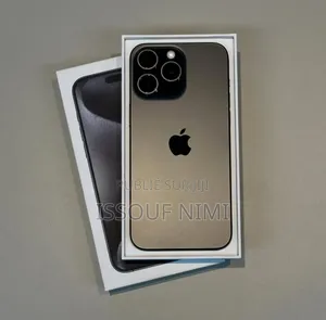 Nouveau Apple iPhone 15 Pro Max 512 GB Noir