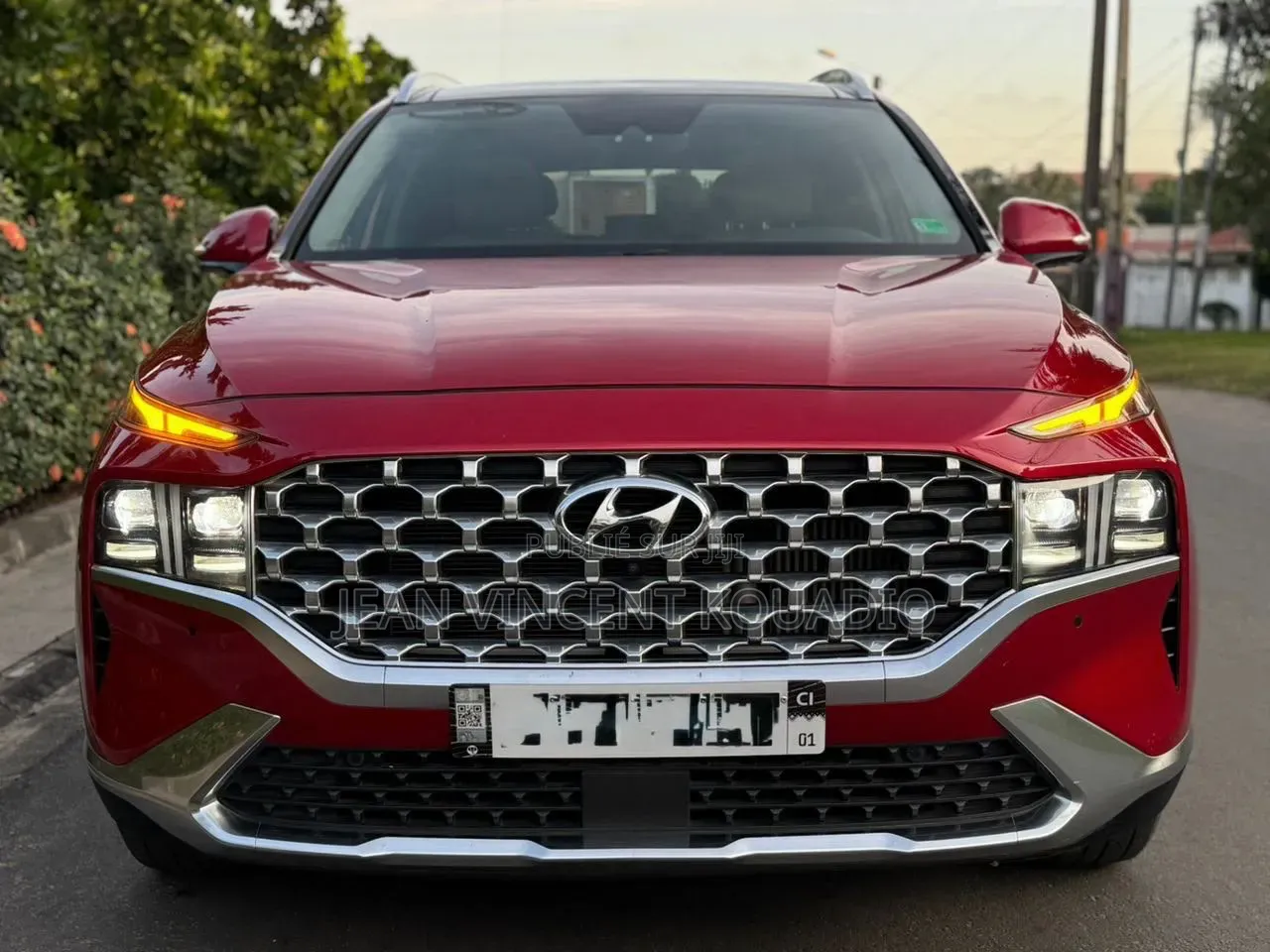 Hyundai Santa Fe Calligraphy 2022 Rouge