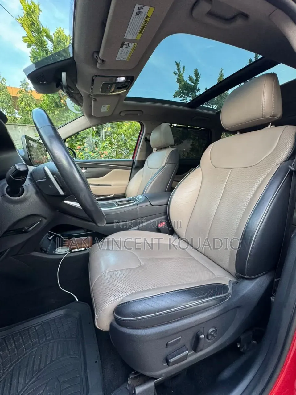 Hyundai Santa Fe Calligraphy 2022 Rouge