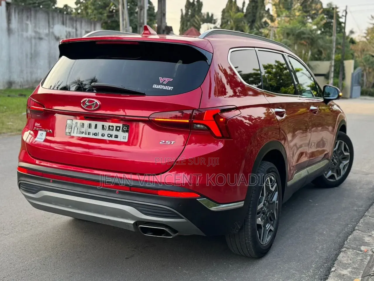 Hyundai Santa Fe Calligraphy 2022 Rouge