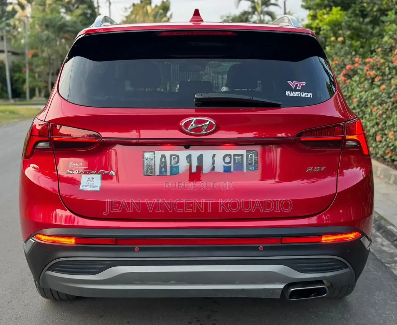Hyundai Santa Fe Calligraphy 2022 Rouge